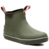 # Couleur arr�t�e plus de stock Bottillons Femme Deck-Boss Ankle par Grund�ns, Vert Lichen - 36