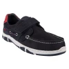 Couleur : Marine Chaussure Bateau Ulteam à Scratch par Botalo, Marine - 39