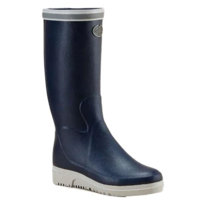 Bottes Marine Evo doublées Ponti Femme, adhérence sur pont humide - Le Chameau