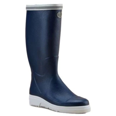 Bottes Marine Evo doublées Ponti Homme, adhérence sur pont humide - Le Chameau