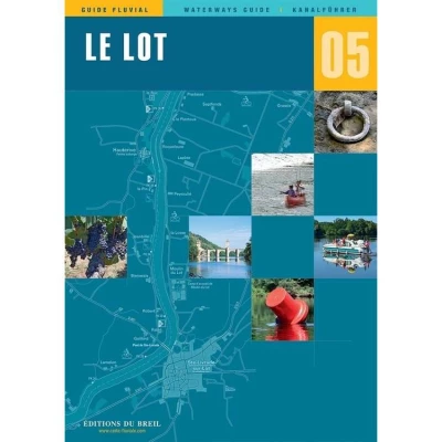 Guide EDB de navigation fluviale N°5 - Le Lot - Les Editions du Breil