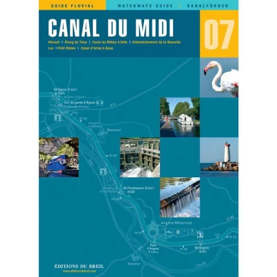 Guide EDB de navigation fluviale N°7 - Canal du Midi - Les Editions du Breil