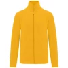 Couleur : Jaune Veste polaire zippée Homme 300g/m2 par Kariban, Jaune - Taille S