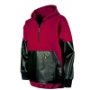 Couleur : Rouge # Couleur rouge arrêtée, plus de stock, Sweat polaire renforcé à capuche Kodiak par Guy Cotten, Rouge/Noir - Taille XS