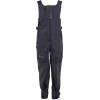 Salopette de quart Offshore par Bermudes, Noir/Gris fonc� - Taille S