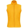 Couleur : Jaune Gilet Micropolaire sans manches Femme par Kariban, Jaune - Taille S