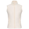 Couleur : Ivoire Gilet Micropolaire sans manches Femme par Kariban, Ivoire - Taille S