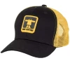Couleur : Noir Casquette Wind par Guy Cotten, Noir/Jaune