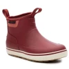 Couleur : Rouge #Couleur arrêtée, plus de stock Bottillons Femme Deck-Boss Ankle par Grundéns, Rouge foncé - 36