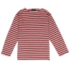 Couleur : Brique Marinière Bosco manches longues par All'Océan, Brique/Lin- Taille XS