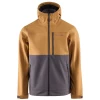 Couleur : Anthracite Veste Softshell Bulkhead par Grundéns, Whisky/Anthracite - Taille S