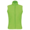 Couleur : Lime Gilet Micropolaire sans manches Femme par Kariban, Lime - Taille S