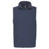 Couleur : Bleu foncé Gilet Micropolaire sans manches Homme par Kariban, Bleu foncé - Taille S
