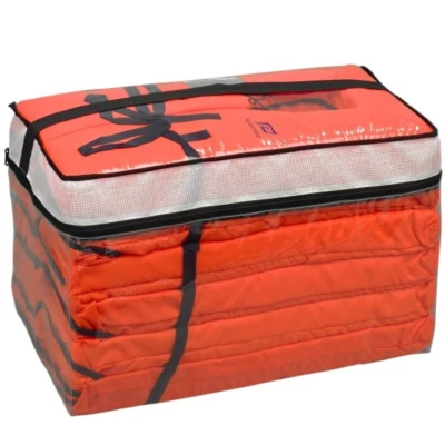 Pack 4 Brassières de Sauvetage Storm 100N par Plastimo, Orange - +70 kg - Taille L - Plastimo