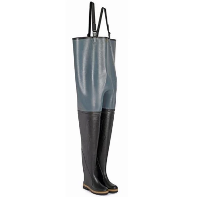 Waders Océane doublée jersey Noir/Bleu - Le Chameau