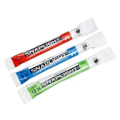 Lot de 3 bâtons lumineux Cyalume 3 couleurs par Plastimo - Cyalume