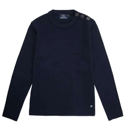 Pull marin Sauzon Femme en pure laine mérinos Marine - All Océan