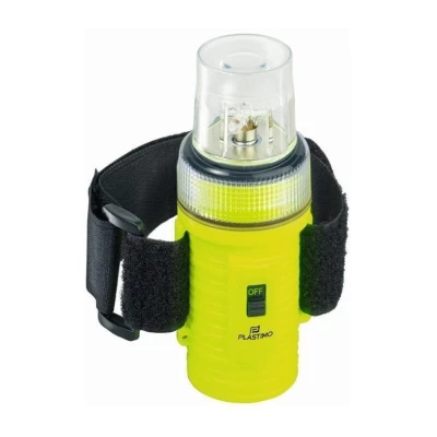 Lampe Flash LED flottante & étanche IPX7 avec brassard par Plastimo - Plastimo