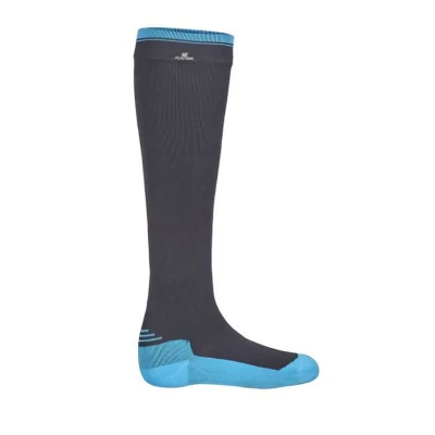 Chaussettes hautes étanches Activ' Coolmax Gris/Bleu - Plastimo